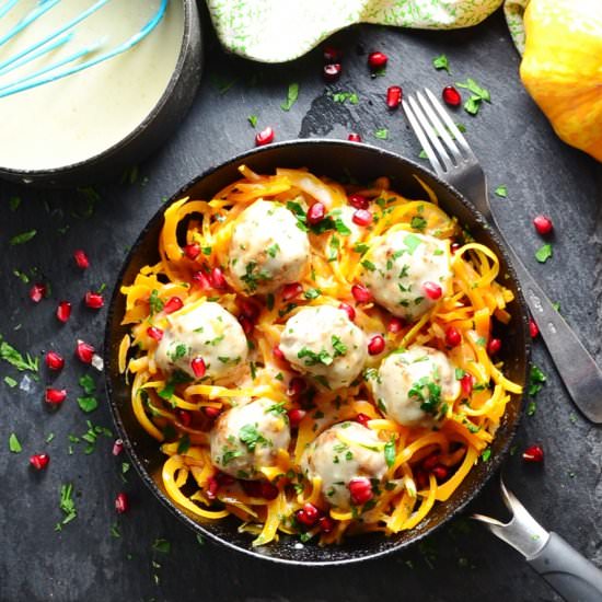 Turkey Meatballs in Fenugreek Sauce