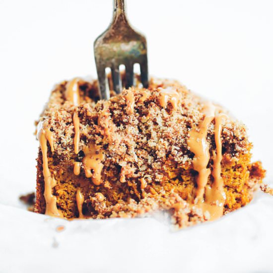 Paleo Pumpkin Coffee Cake