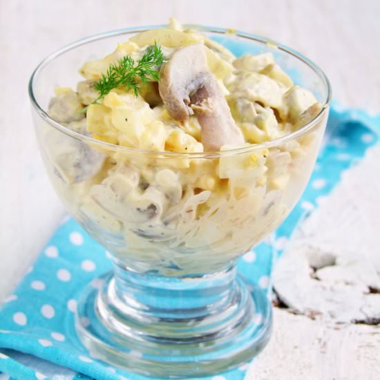 Mushroom salad