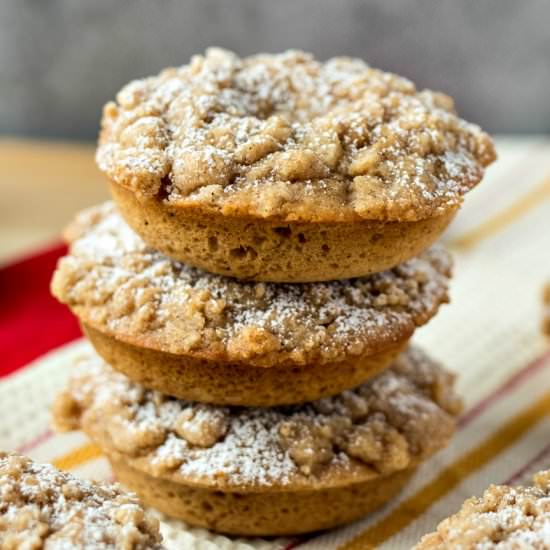 Apple Cider Crumb Doughnuts