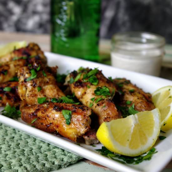 Smoked Lemon Pepper Wings
