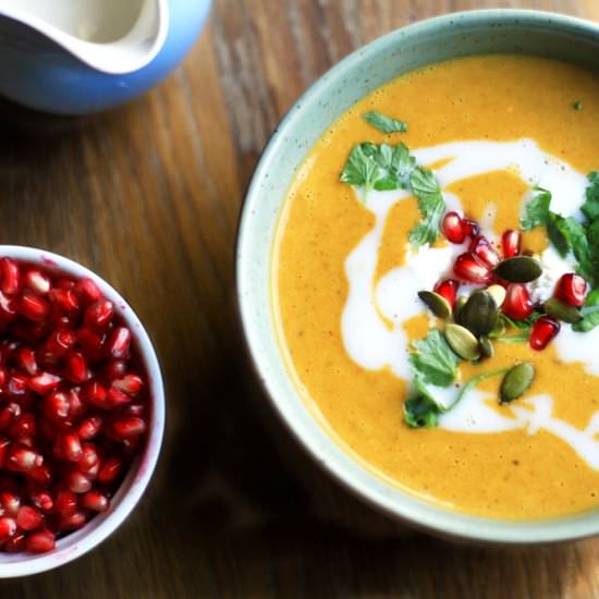 Moroccan Butternut Squash Soup