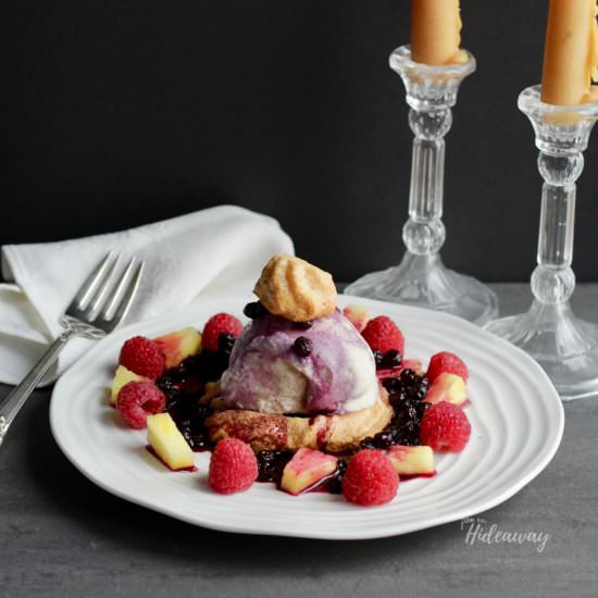 Golden Meringue Glacee