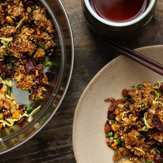 Crispy Chinese Sticky Rice