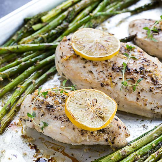 Baked Lemon Butter Chicken