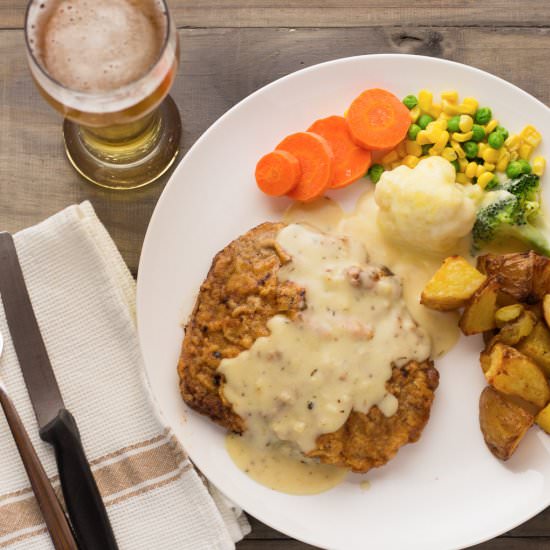Chicken Fried Steak & Country Gravy