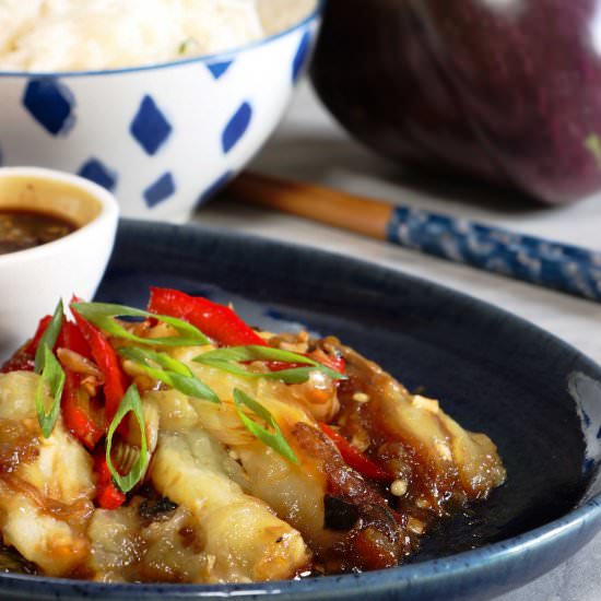 Vietnemese Style Aubergine- Vegan