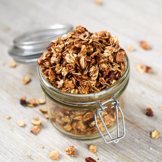 Gluten-Free Almond & Pecan Granola