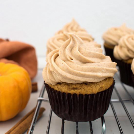 Pumpkin Spice Cupcakes