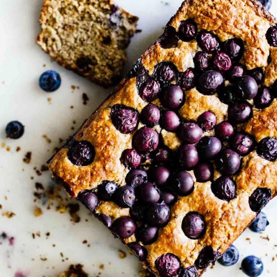 Gluten Free Blueberry Bread