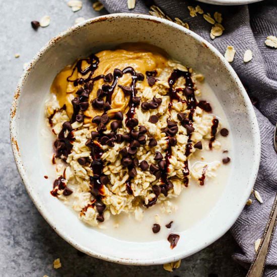 Peanut Butter Overnight Oats