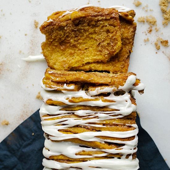 Pumpkin Pull-Apart Bread