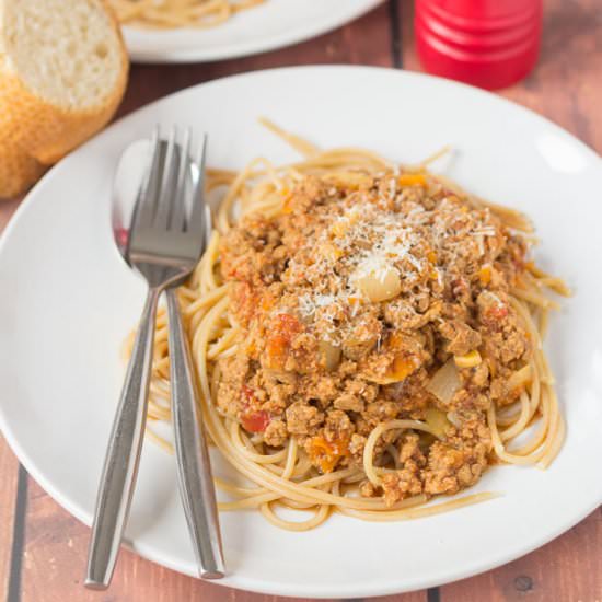 Quorn Spaghetti Bolognese
