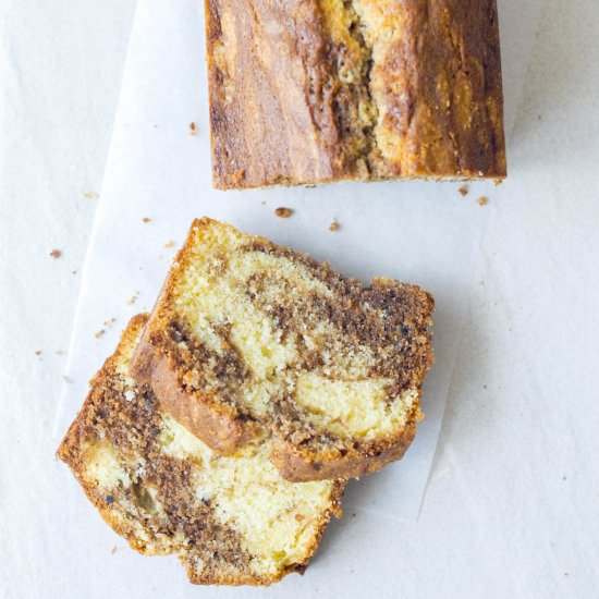 Coffee Marble Cake