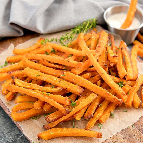 Baked Butternut Squash Fries