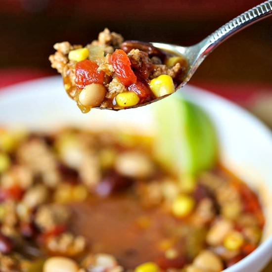 Skinny Taco Soup