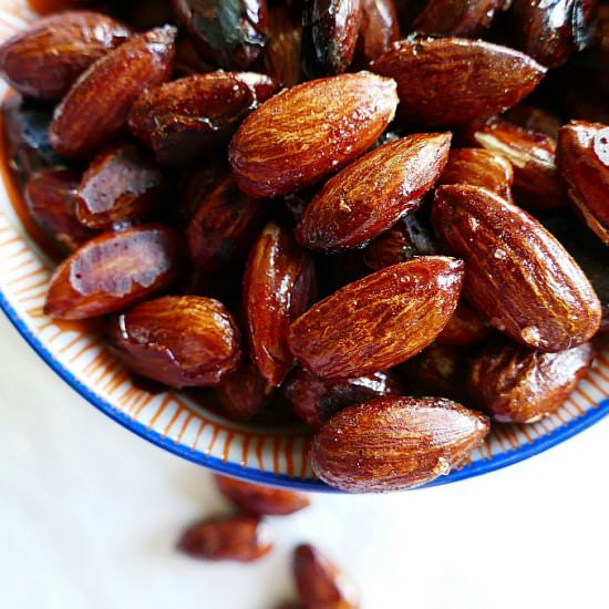 Maple Roasted Almonds