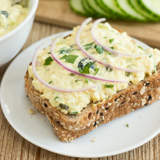Tofu Egg Salad Sandwiches