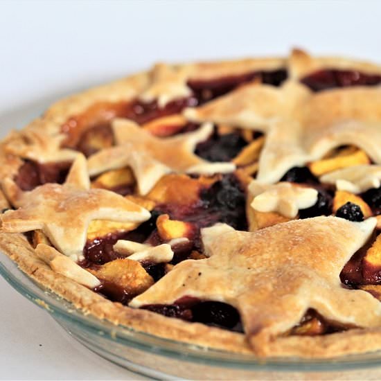 Ginger Peach Pie