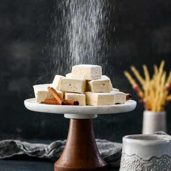 Maple Cinnamon Homemade Marshmallow
