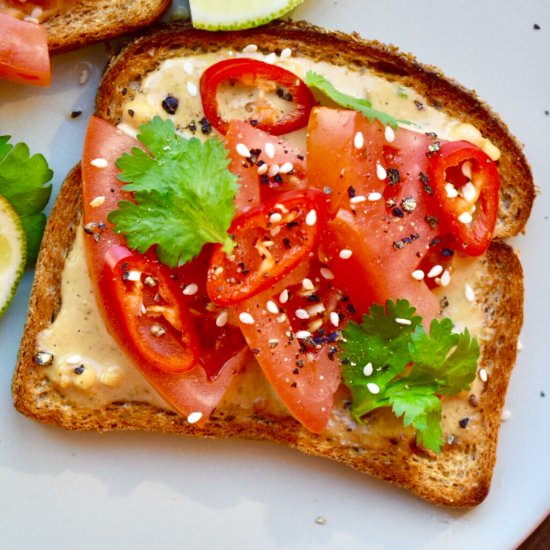 Thai Peanut Toasty