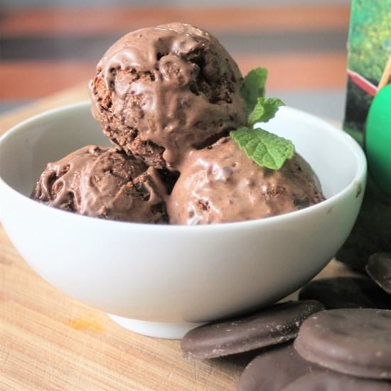 Thin Mint Ice Cream