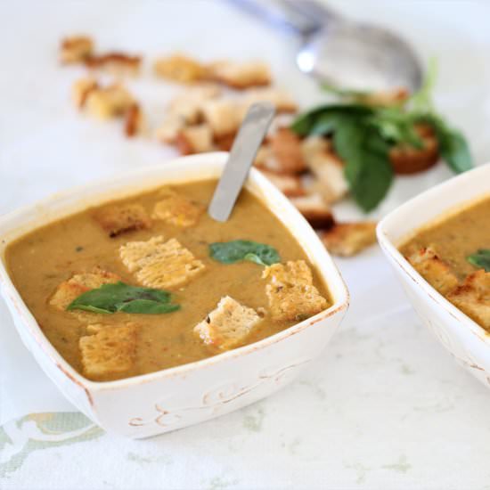 Butternut Squash, Bean & Kale Soup