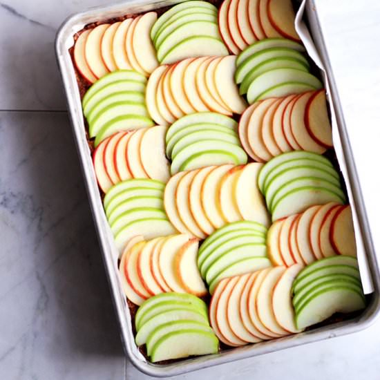 Vegan Apple Walnut Bars