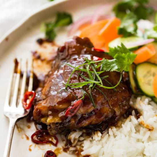 VIETNAMESE COCONUT CARAMEL CHICKEN
