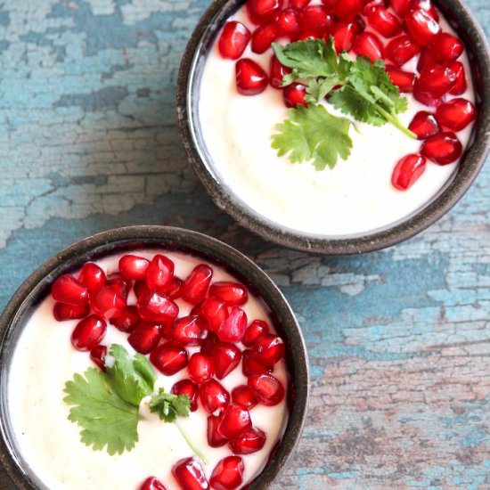 Anar Ka Raita (Pomegranate Raita)