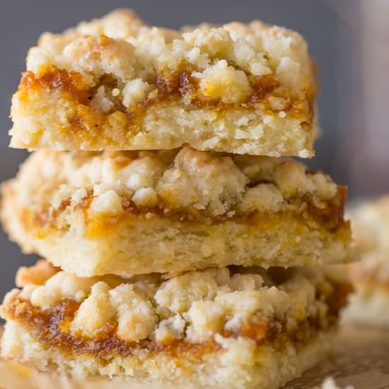 Pumpkin Butter Crumb Bars