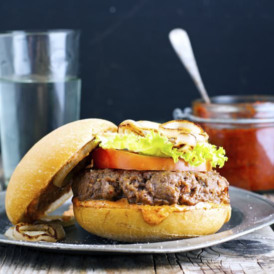 Moroccan-Spiced Burgers