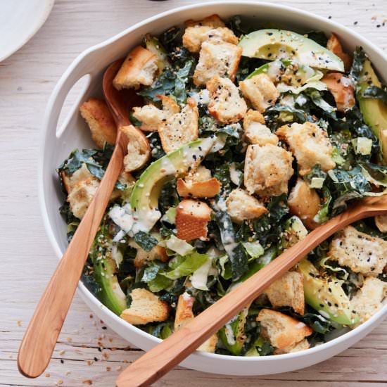 Avocado Kale Caesar