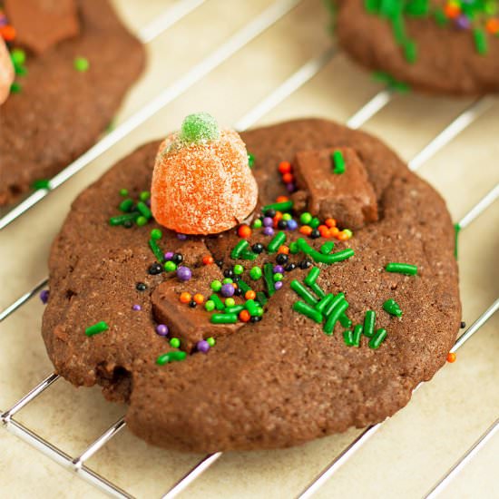 Pumpkin Patch Chocolate Cookies