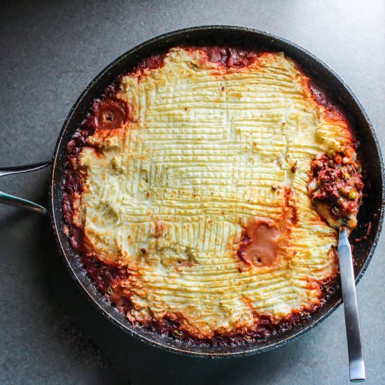 Rustic Skillet Shepherd’s Pie