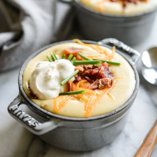 Instant Pot Loaded Potato Soup