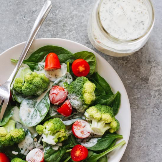 10-Minute Healthy Ranch Dressing