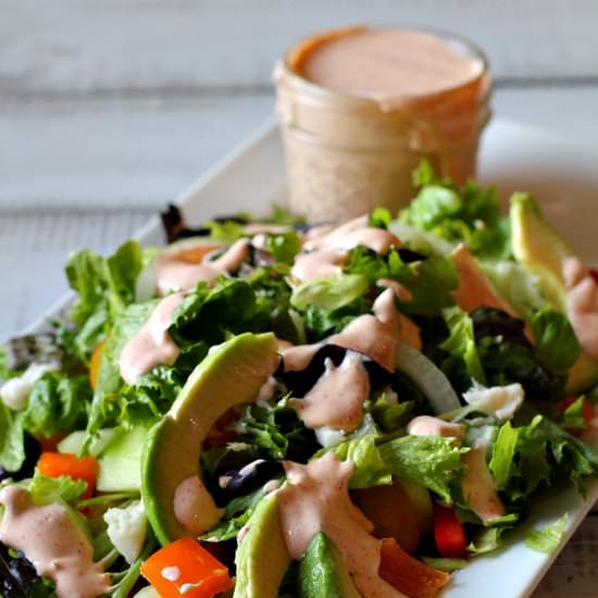 Red Chile Buttermilk Ranch Dressing