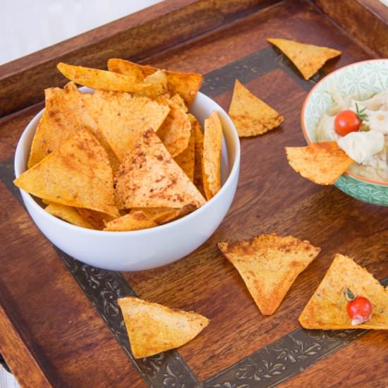 Chili Lime Spiked Tortilla Chips