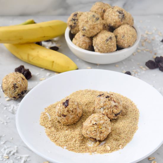 Lentil Oat Energy Bites