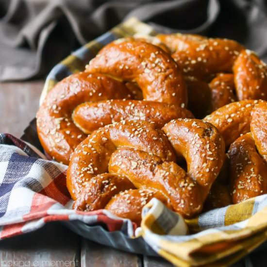 Homemade Soft Pretzels