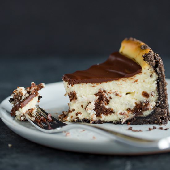 Brownie Mosaic Cheesecake