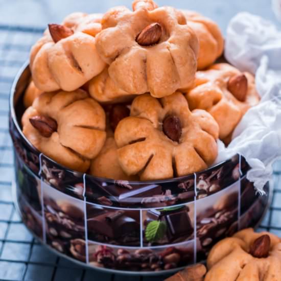 Pumpkin Almond Cookies