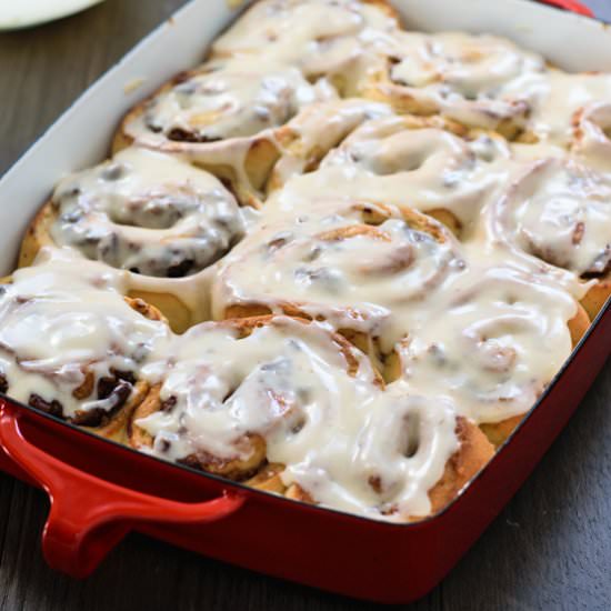 Vegan Apple Pecan Cinnamon Buns
