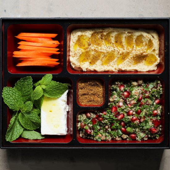 Make-Ahead Vegetarian Lunch