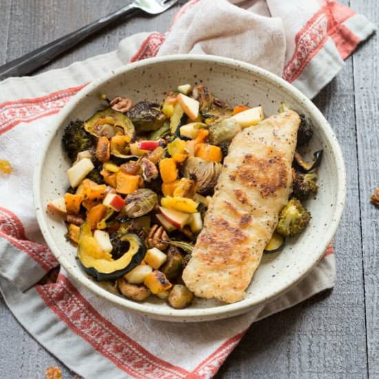 Harvest Vegetable Medley w/ Tilapia