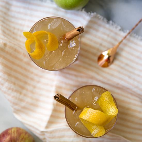 Spiked Apple Cider for a Crowd