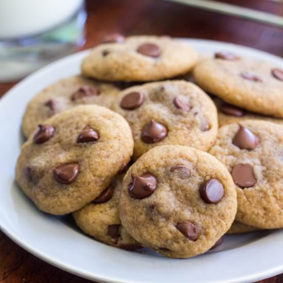 Mini Chocolate Chip Cookies