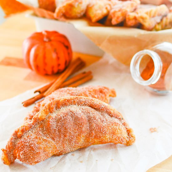 Pumpkin Cheesecake Empanadas