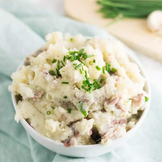 Roasted Garlic Mashed Potatoes